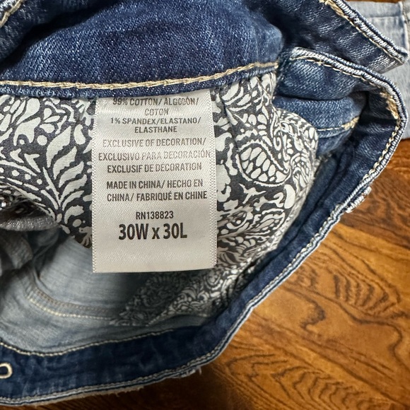 Cody James Men's Jeans- 30 x 30 - Picture 3 of 3